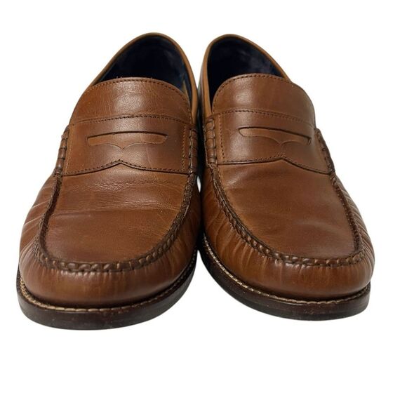 Cole Haan Pinch Men’s Brown Leather Grand Classic Penny Loafers SZ 9.5 Formal